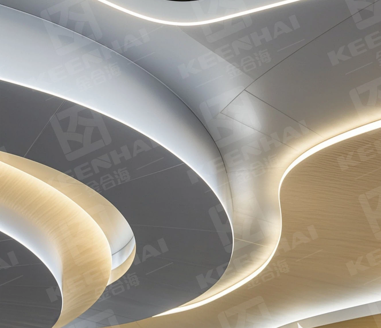 Aluminum C-shaped Ceiling Strip Aluminum C-shaped Ceiling Strip