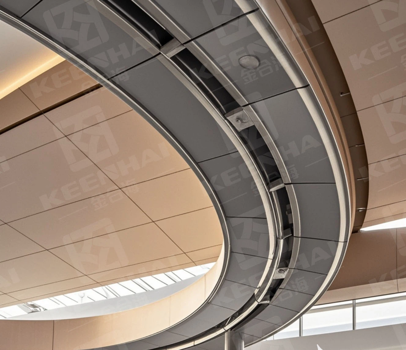 Modern C-shaped Ceiling Trim Modern C-shaped Ceiling Trim