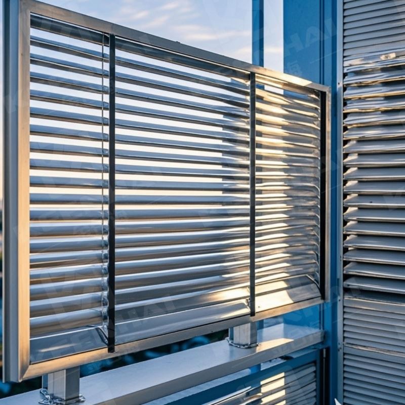 Regelmatige ventilatielouvers