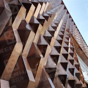 Modern aluminium 3D wandpaneel